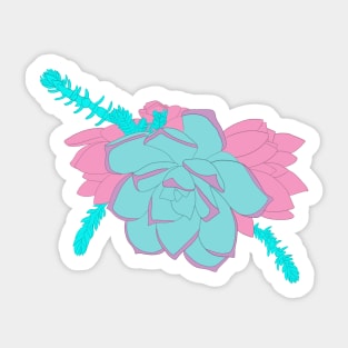 Succulent Arrangement Sticker